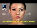 Skin Retouching Face Smooth photoshop | Skin softening #photoshop2023 face smoothing