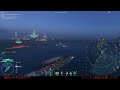 矢矧睦月のworld of warships live 2025 0118 旗艦オペを周回