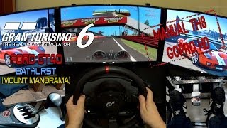 GT6 - Ford Gt40 @ Bathurst (Mount Panorama) (Manual TH8 , T500 Rs ,GoPro HD)