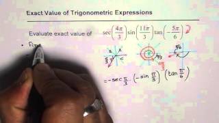 Evaluate Product of Exact Trigonometric Ratios in Radians