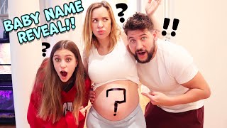 Baby Name REVEAL!! Smelly Belly TV