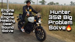 Royal Enfield Hunter 350 Big Problem Solve🔥 | Engine Heating Problem Solve