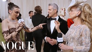 Sarah Jessica Parker & Andy Cohen Love Having Dinner Together | Met Gala 2024 With Emma Chamberlain