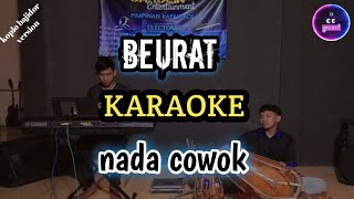 BEURAT - H YAYAN JATNIKA ( KARAOKE ) nada cowok || koplo bajidor version