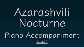 Azarashvili/Nocturne (Piano Accompaniment)