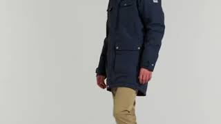 Didriksons drew mens parka - navy