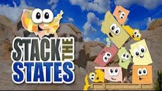Stack the States Part 1 - best app demos for kids