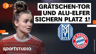 SV Meppen – FC Bayern | Frauen-Bundesliga, 17. Spieltag Saison 2022/23 | sportstudio