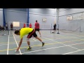 JAJ CUP BADMINTON TOURNAMENT Rugby semifinal