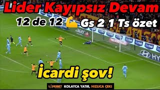 Galatasaray 2 Trabzonspor 1 özet goller #gs #ts maxi gomez , dries mertens