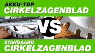 kwb AKKU-TOP: Cirkelzaagbladen