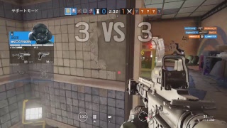 ［R6S］レインボーシックスシージ  下手くそ女子でも頑張る！