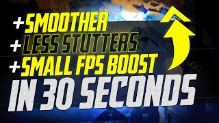 How to improve FPS, Reduce stutters on ANY GPU with ONE setting!
