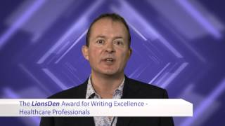 Communique Awards 2013: The LionsDen Award for Writing Excellence -- Healthcare Professionals