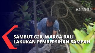 Antusiasme Sambut KTT G20, Warga dan Sukarelawan di Bali Gencarkan Aksi Pembersihan Sampah Plastik!