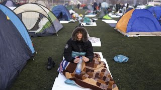 Serbian students continue march from Belgrade to Novi Sad over deadly train station incident