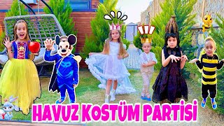 KUZEY ELİF HAVUZ KOSTÜM PARTİSİNE GİTTİ ‼️ BAKIN NE GİYDİ ŞAŞKINLAR ??