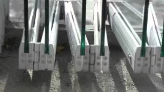 Tauro VD Sistema oculto para puertas plegables de vidrio