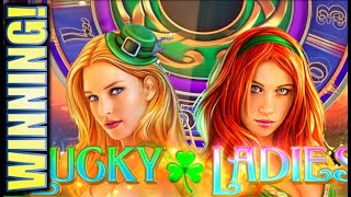 LUCKY LADIES ☘️ I GOT THE 10X MULTIPLIER! BUT HOW LUCKY ARE THESE LADIES? 😅 Slot Machine (WMS)