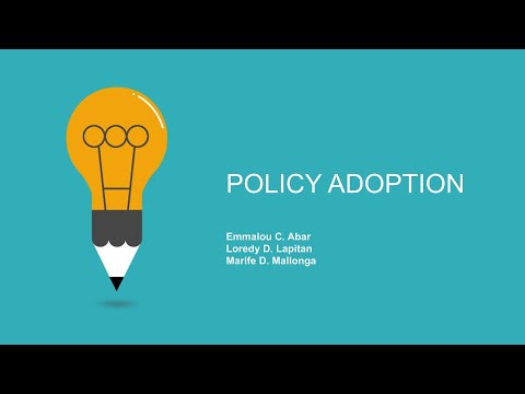 Policy Adoption - YouTube