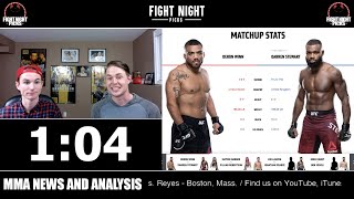 UFC Boston: Deron Winn vs. Darren Stewart 2-Minute Prediction