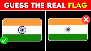 Guess the Real Flag | Flags Quiz