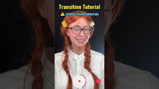 TRANSITION TUTORIAL- EXTREME TRANSFORMATION 👀 POV awkward teen gets glow up 🥹