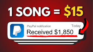 Get Paid $1,850+ Listening To Music 🤑 How To Make Money Online