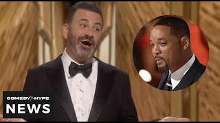 Jimmy Kimmel Roasts Will Smith Slapping Chris Rock At Oscars - CH News