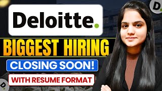 🔥Deloitte NLA Resume Format | Step By Step Registration Process | Deloitte NLA Mass Hiring 2025