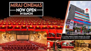 Miraj cinema Ranchi | Sandhya tower Ranchi | 13 january 2023  Opening day #MirajCinemasRanchi