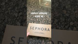 unboxing ASMR video 🤍💋sephora: k18 haircare, ilia, milk makeup #shorts #asmrunboxing  #asmrsounds