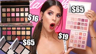 I TRIED THE WORLDS BEST EYESHADOW PALETTE DUPES!! IM SHOOKIE!