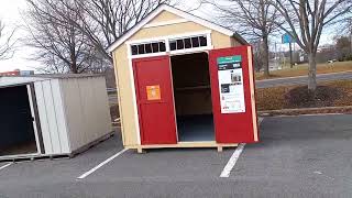 majestic 8x12 shed walk-through