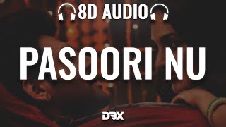Pasoori Nu : 8D AUDIO🎧 | SatyaPrem Ki Katha | Kartik, Kiara |Arijit, Rochak, Ali, Tulsi | (Lyrics)