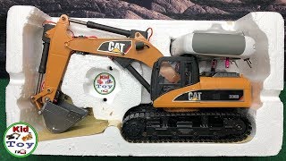 RC EXCAVATOR UNBOXING AND REVIEW || HUINA 1550 MODIFIED METAL SCREW RC EXCAVATOR