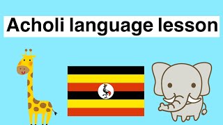 Acholi language lesson (Day 1)〜Greeting 〜