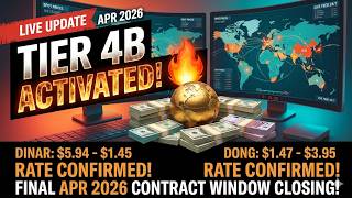 Tier 4B Activation Confirmed: Dinar & Dong Payouts Begin! 🚨 (APR 2026)