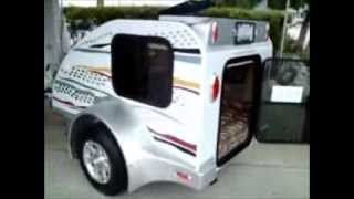 Small Lightweight Camper Trailer For A Motorcycle