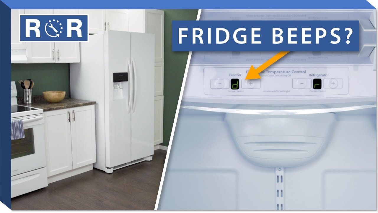 Refrigerator Beeping (Troubleshooting Guide) | Repair & Replace - YouTube