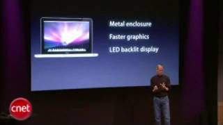 Steve Jobs announces the new MacBook