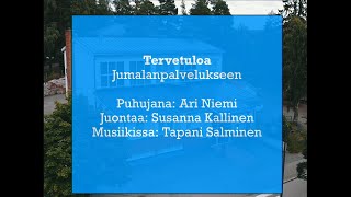 Isänpäivän Jumalanpalvelus 10.11. Su klo 11 Järvenpään Saalem