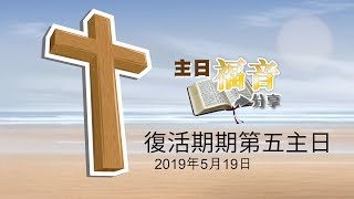 20主日福音分享2019－復活期期第五主日