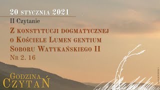 #GodzinaCzytań | II Czytanie | 20 stycznia 2021