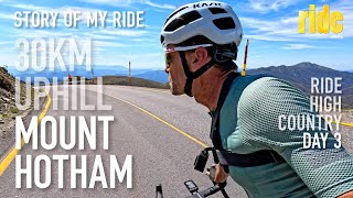 Cycling to Mount Hotham: up, then down! 30km of climbing in Victorias High Country #StoryOfMyRide