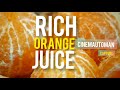 RICH ORANGE JUICE | HOME MADE REFRESHING DRINK | CINEMAUTOMAN CAPTURED