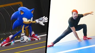 Stunts From Sonic Prime IN REAL LIFE!!  (part 2)
