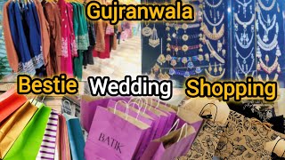 Bestie wedding shopping from Gujranwala#viralvideos#minivlog#weddingshopping#viral#saniscapechinioti