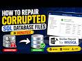 How to Repair Corrupted SQL Database Files in Minutes! (Easy Method)