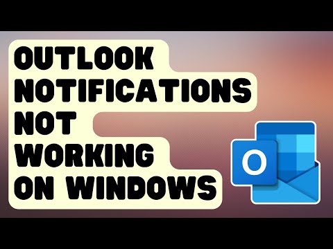 РЕШЕНО: уведомления Outlook не отображаются и не работают в Windows.